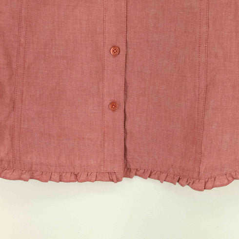 ピンクハウス PINK HOUSE 花刺繍デザイン S/S ブラウス レディース JPN:M