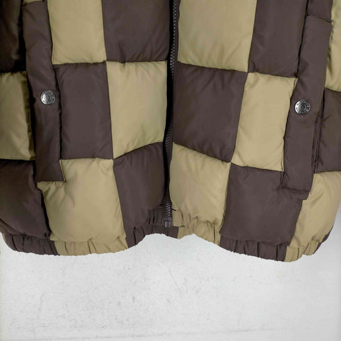 シュプリーム Supreme 19AW CHECKERBOARD PUFFY JACKET メンズ JPN:L