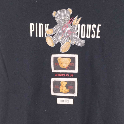 ピンクハウス PINK HOUSE ラバープリント S/S クルーネックTシャツ レディース JPN:L