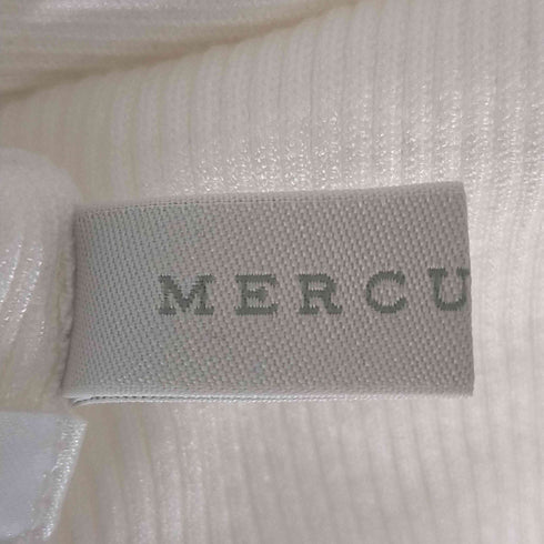 マーキュリーデュオ MERCURYDUO 2WAY総針ラッフルコンパクトニット レディース FREE