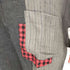 コムデギャルソンオムプリュス COMME des GARCONS HOMME PLUS 93AW ハーフジップ ニット切替ストライプシャツ メンズ