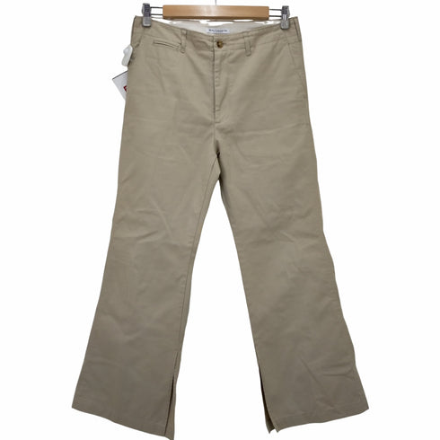 ビューティーアンドユースユナイテッドアローズ BEAUTY & YOUTH UNITED ARROWS ピマコットンチノフレアスリットパンツ レディース M