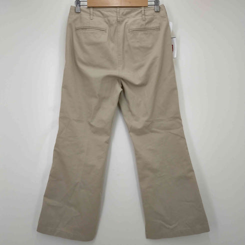 ビューティーアンドユースユナイテッドアローズ BEAUTY & YOUTH UNITED ARROWS ピマコットンチノフレアスリットパンツ レディース M