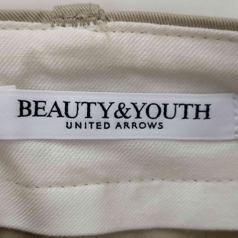 ビューティーアンドユースユナイテッドアローズ BEAUTY & YOUTH UNITED ARROWS ピマコットンチノフレアスリットパンツ レディース M