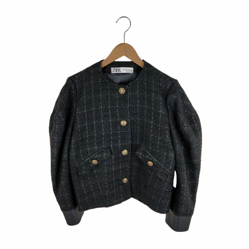 ザラ ZARA ツイードジャケット レディース JPN:S