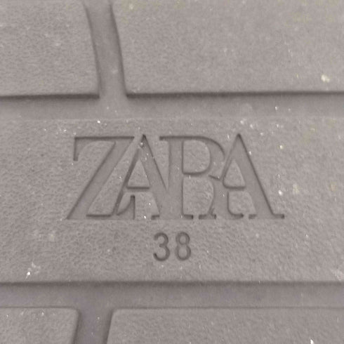 ザラ ZARA コントラスト ハイカットスニーカー レディース EUR:38