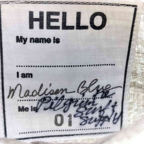 マディソンブルー MADISONBLUE MADAME SHIRT リネンシャツ レディース 01 S