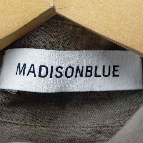 マディソンブルー MADISONBLUE MADAME SHIRT リネンシャツ レディース 01 S
