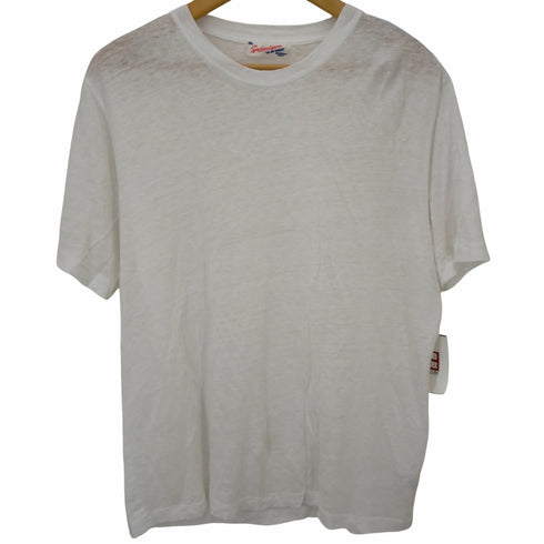 スピックアンドスパン Spick and Span リネン天竺Tシャツ レディース F