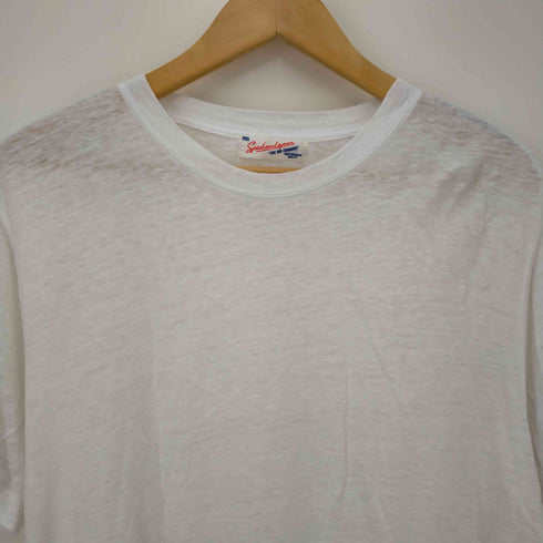 スピックアンドスパン Spick and Span リネン天竺Tシャツ レディース F