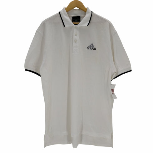 アディダス adidas 80s 万国旗タグ パフォーマンスロゴ ポロシャツ メンズ JPN:M
