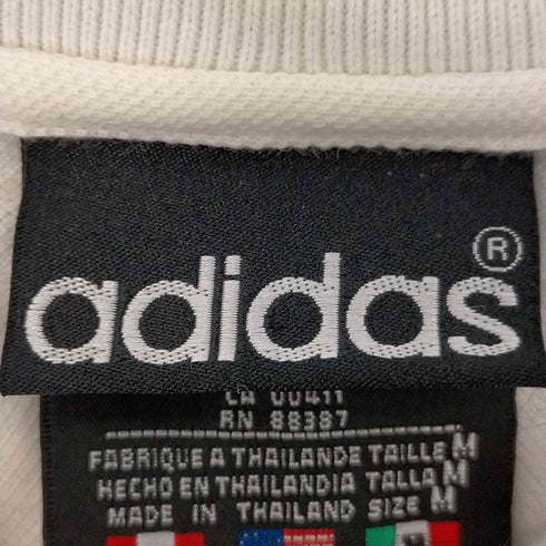 アディダス adidas 80s 万国旗タグ パフォーマンスロゴ ポロシャツ メンズ JPN:M