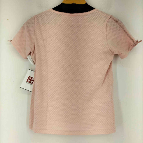 ピンクハウス PINK HOUSE 花パッチワーク メッシュ S/S Tシャツ レディース JPN:M