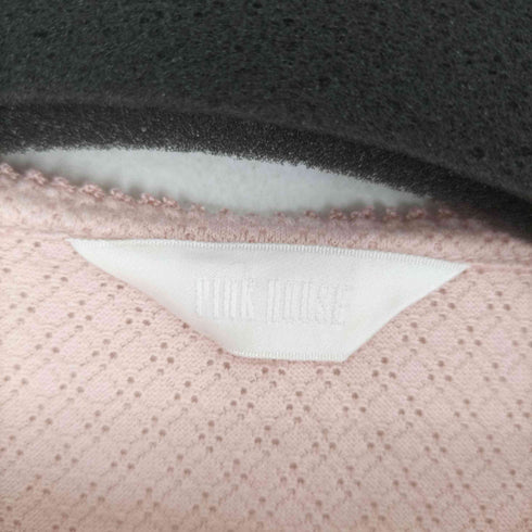 ピンクハウス PINK HOUSE 花パッチワーク メッシュ S/S Tシャツ レディース JPN:M