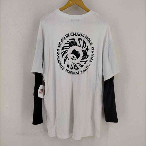 キャンディーストリッパー CANDY STRIPER DRAG IN CHAOS HOLE LAYERED TOPS レディース JPN:2