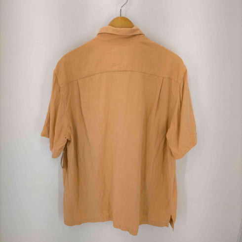 ナットナスト NAT NAST American fit ステッチデザイン シルクシャツ メンズ L