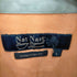 ナットナスト NAT NAST American fit ステッチデザイン シルクシャツ メンズ L