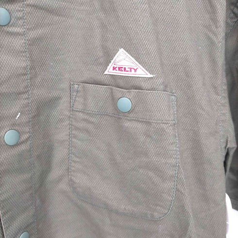 ケルティ KELTY 20SS 別注 バンドカラー半袖シャツ メンズ M