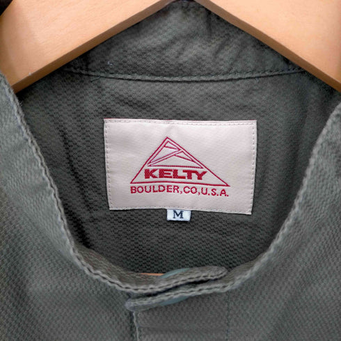 ケルティ KELTY 20SS 別注 バンドカラー半袖シャツ メンズ M