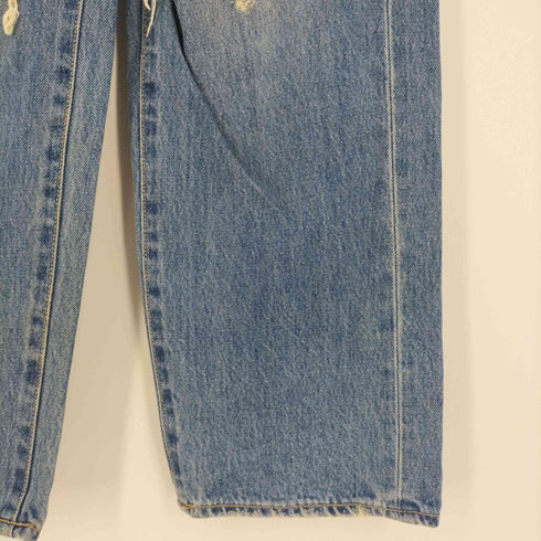 マウジー moussy HW CRASH LOOSE STRAIGHT 2 HW クラッシュ ルーズストレート 2 デニムパンツ レディース 23