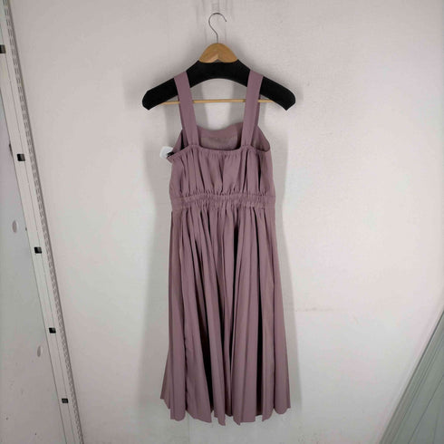 マジェスティックレゴン MAJESTIC LEGON プリーツ×レースキャミワンピ レディース JPN:M