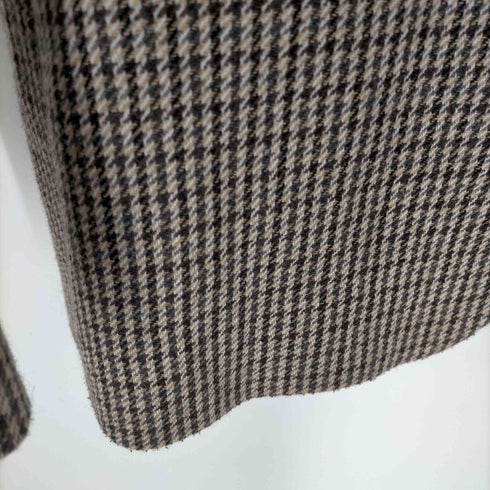ザラ ZARA 千鳥格子 2Bテーラードジャケット レディース import:M