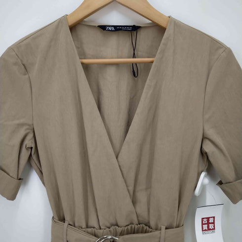 ザラ ZARA スリットデザインワンピース レディース XS