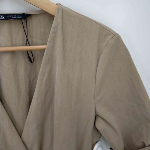 ザラ ZARA スリットデザインワンピース レディース XS