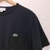 ラコステ LACOSTE ロゴ刺繍 クルーネック ポケットTシャツ ポケT メンズ import:M