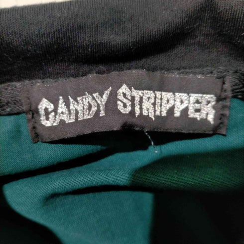 キャンディーストリッパー CANDY STRIPER DISTORTED SMILE POLO トップス レディース JPN:2