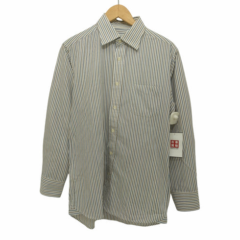 マッキントッシュフィロソフィー MACKINTOSH PHILOSOPHY TROTTER SHIRT ストライプレギュラーカラーシャツ メンズ 38