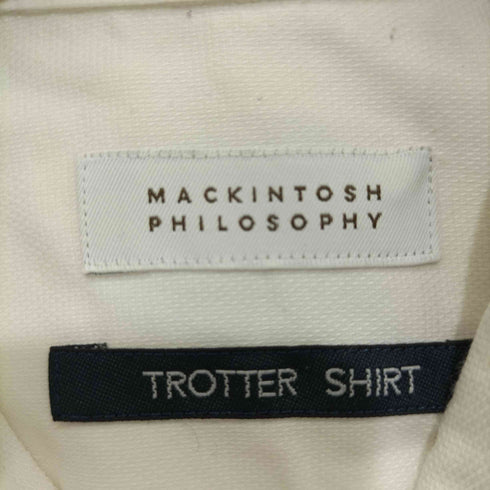 マッキントッシュフィロソフィー MACKINTOSH PHILOSOPHY TROTTER SHIRT ボタンダウンシャツ メンズ 38