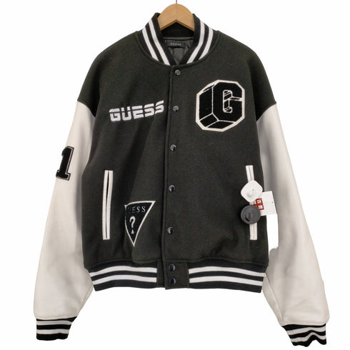 ゲス GUESS LHP別注 ワッペンロゴスタジャン メンズ import:L