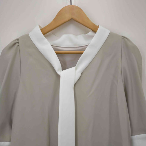 セルフォード CELFORD Aラインボウタイワンピース レディース 36