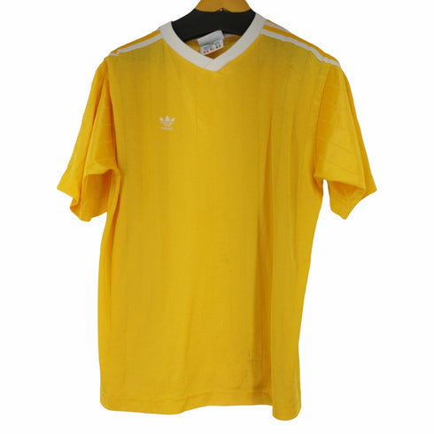 アディダス adidas MADE IN USA フロントロゴ サイドライン ゲームシャツ メンズ import:L