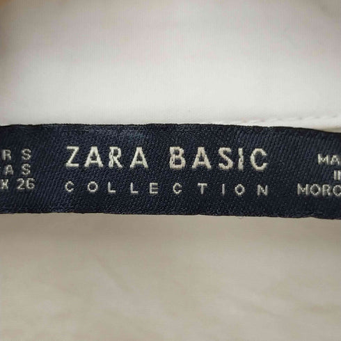 ザラ ZARA レオパードポケット切替シャツ レディース S