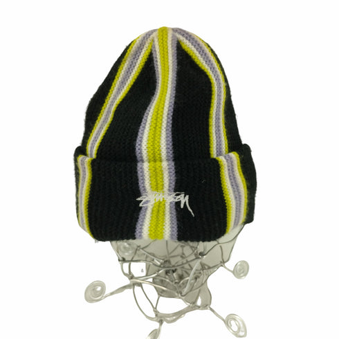 ステューシー Stussy VERTICAL STRIPE CUFF BEANIE メンズ ONE SIZE