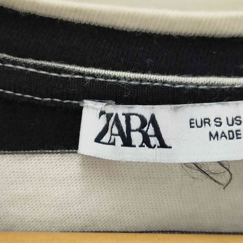 ザラ ZARA デザインポケット半袖カットソー レディース S