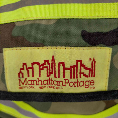 マンハッタンポーテージ Manhattan Portage 迷彩メッセンジャーバッグ リフレクター メンズ