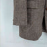 ハリスツイード Harris Tweed USA製 ヘリンボーン ツイード クルミボタン 2Bシングルテーラードジャケット メンズ