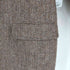 ハリスツイード Harris Tweed USA製 ヘリンボーン ツイード クルミボタン 2Bシングルテーラードジャケット メンズ