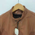 ブルックスレザー スポーツウェア brooks leather sportswear 70S 袖棒TALONジップ シングルライダース レザー ジャケット メンズ US:38