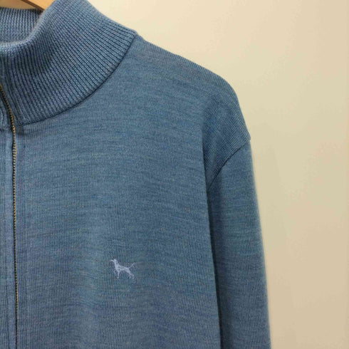 ケンコレクション KEN COLLECTION ウール ロゴ刺繍 ジップアップ ブルゾン メンズ JPN:M