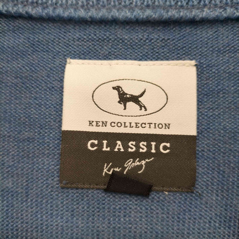 ケンコレクション KEN COLLECTION ウール ロゴ刺繍 ジップアップ ブルゾン メンズ JPN:M