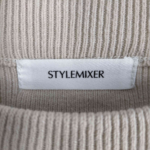 スタイルミキサー STYLEMIXER オーバーサイズスウェットニット レディース FREE