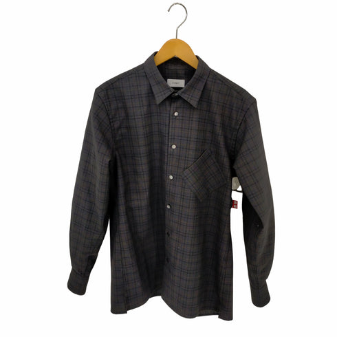 ランディ RANDY 21AW Lean Checked ポリウールチェックシャツ メンズ JPN:2
