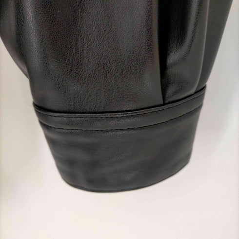 ユハ juha SYNTHETIC LEATHER PIN TUCK SHIRT メンズ JPN:3
