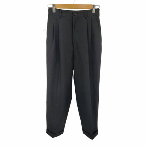 コムデギャルソンオム COMME des GARCONS HOMME 02SS AD2001 2タックウールストレートスラックス メンズ JPN:S