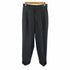 コムデギャルソンオム COMME des GARCONS HOMME 02SS AD2001 2タックウールストレートスラックス メンズ JPN:S