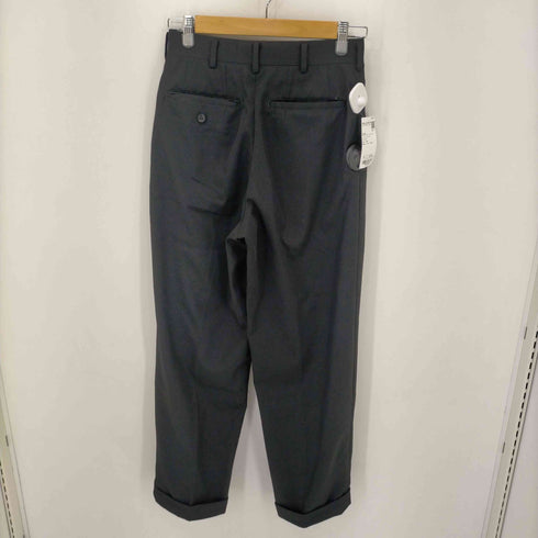 コムデギャルソンオム COMME des GARCONS HOMME 02SS AD2001 2タックウールストレートスラックス メンズ JPN:S
